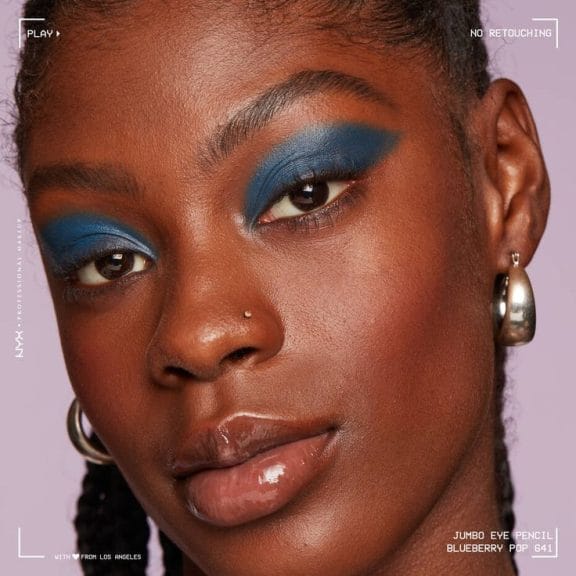 Pinterest Trends - Blue Makeup Look