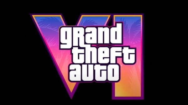 Image shows the logo for GTA VI.