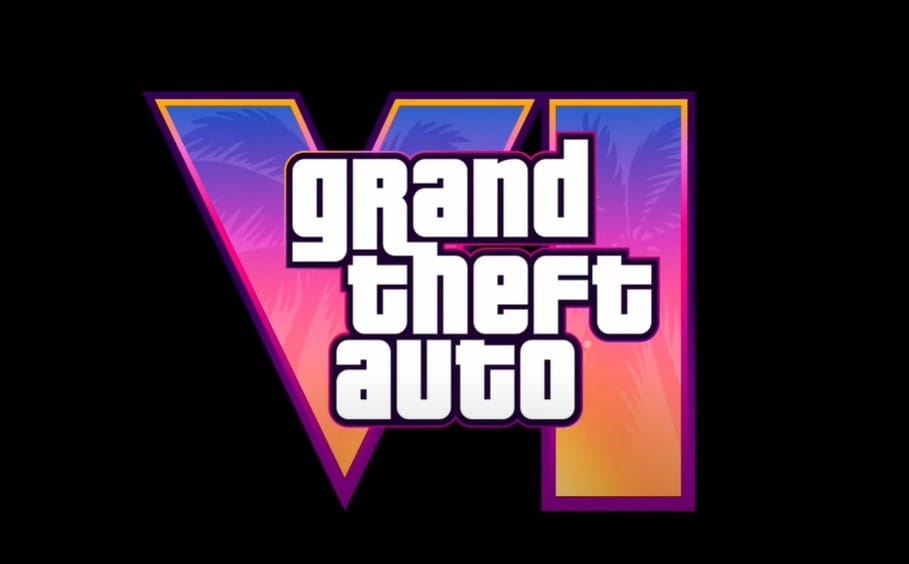 Image shows the logo for GTA VI.