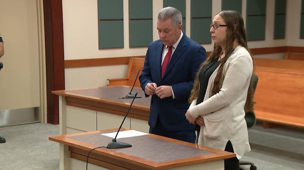 Rosemary Hayne receives her sentence. 