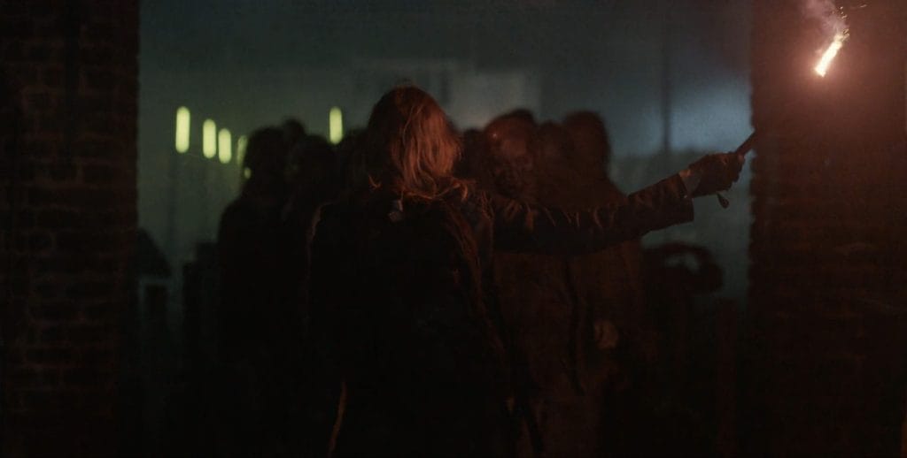 Kim Dickens in 'Fear The Walking Dead'. Credit: AMC Studios