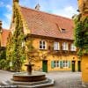 The Fuggerei apartment complex in Germany.