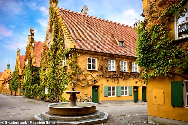 The Fuggerei apartment complex in Germany.