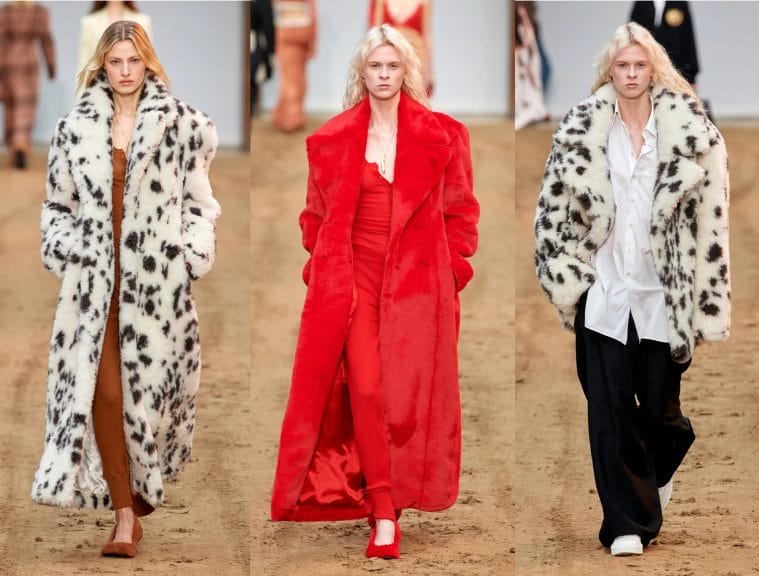 stella mccartney fall 2023 fur