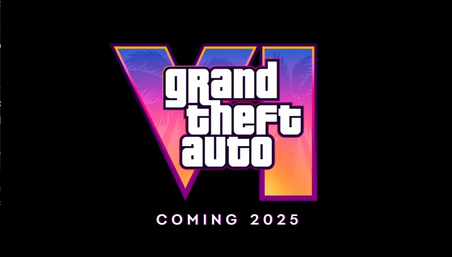 Screenshot of the final shot of the GTA 6 trailer, in which the release date is revealed