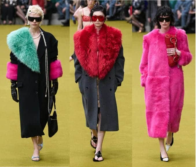 gucci fur fall 2023