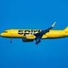 Spirit Airlines landing in Orlando International Airport. Image: VIAVAL TOURS/Shutterstock