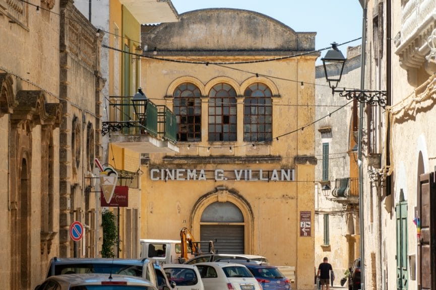 Presicce's cinema. Credit: Shutterstock/ Ana del Castillo.