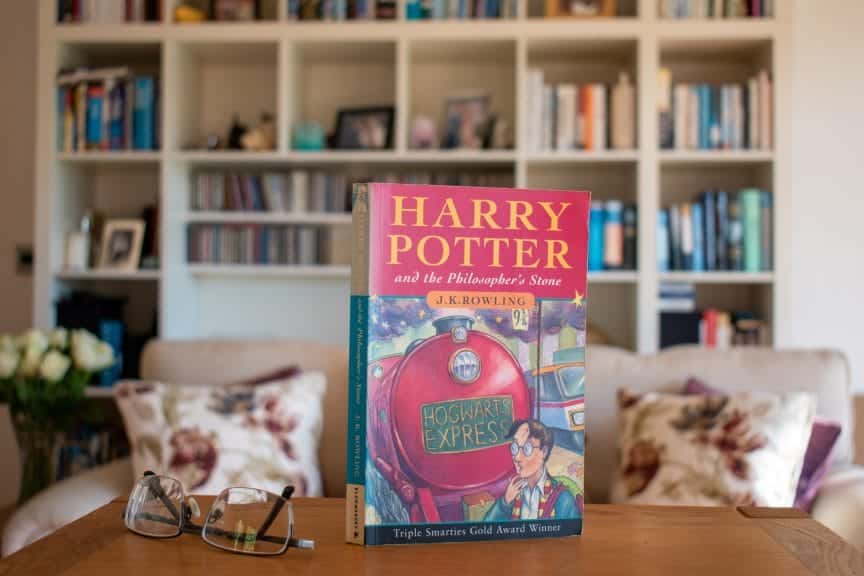 This is a copy of the first edition, Harry Potter and the Philosopher's Stone novel.