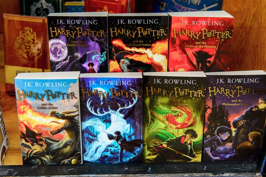 The Harry Potter series and how many books are in it.