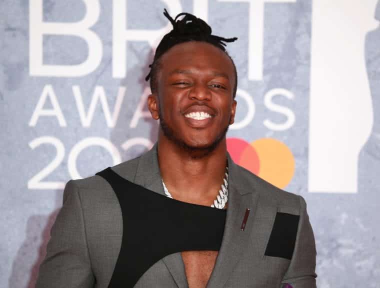 YouTuber KSI at the BRIT Awards 2022