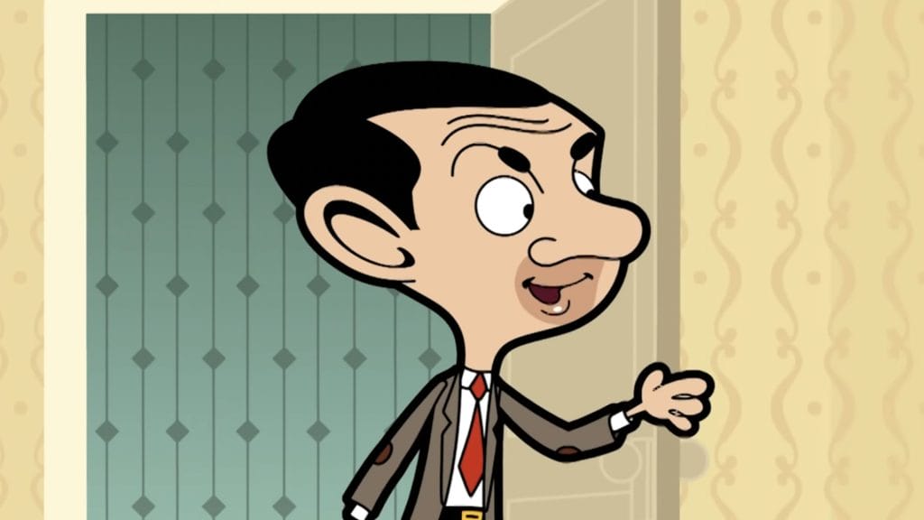 Screenshot from the Mr. Bean animated series.