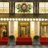 The entrance of The Plaza Hotel, New York.