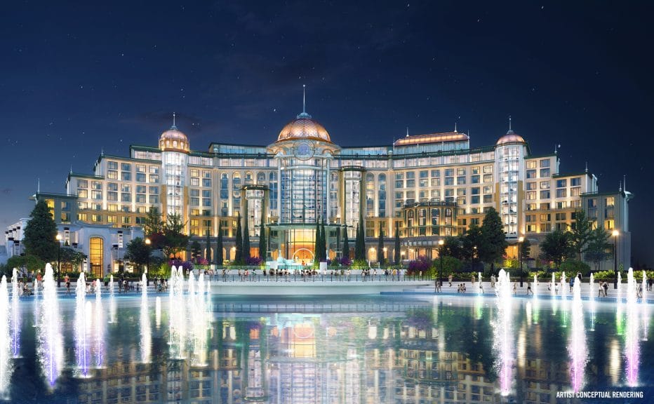 The Universal Helios Grand Hotel lies within Celestial Park.