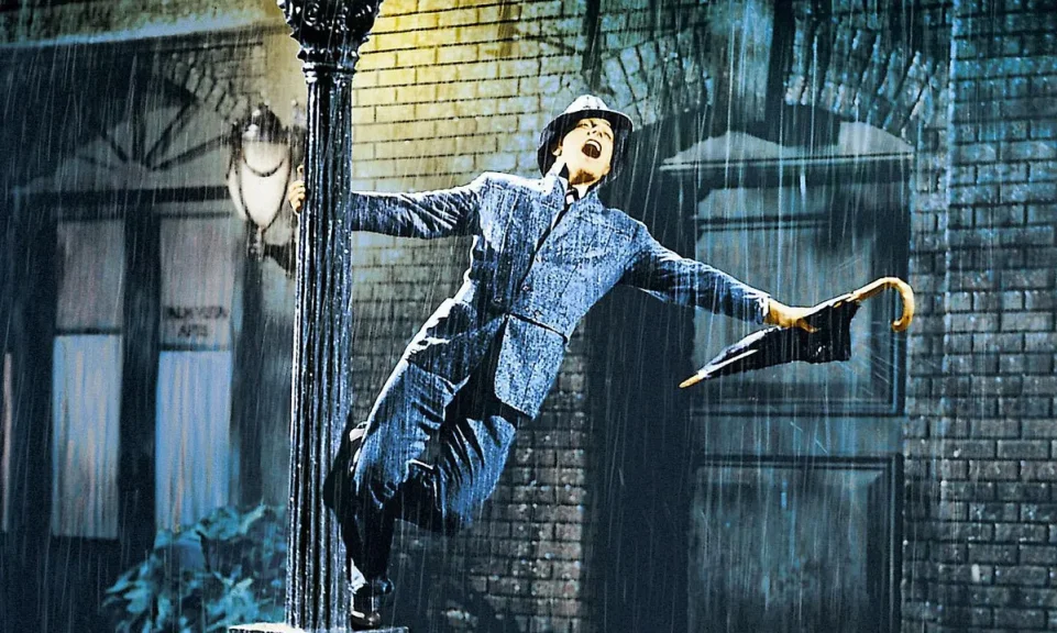 Gene Kelly featured in Singing in the Rain