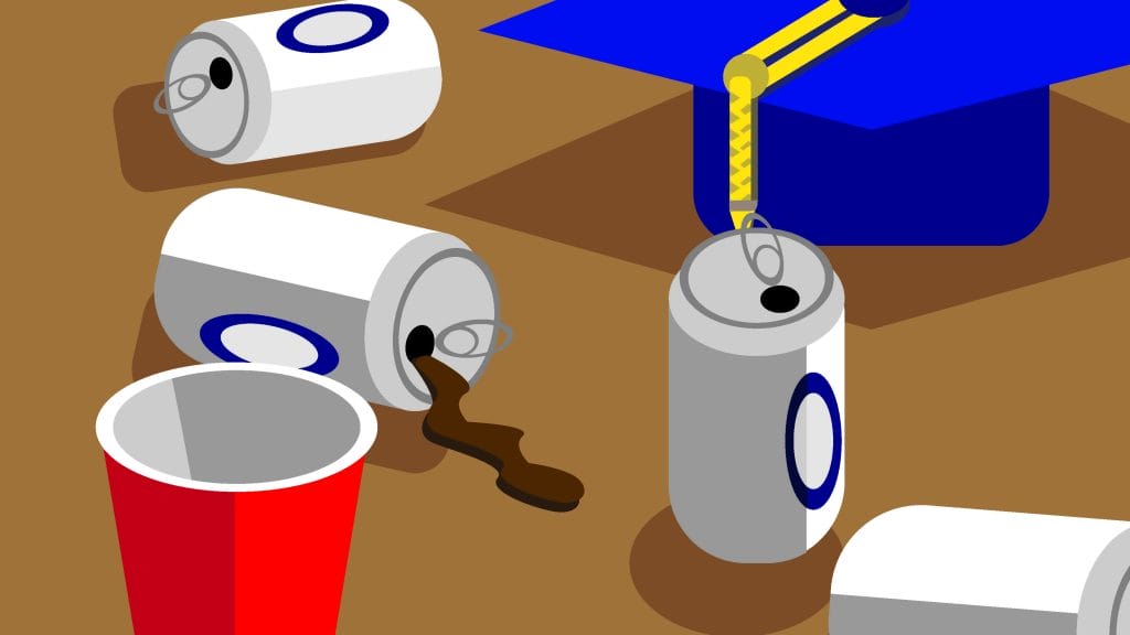 Drinking in college may not be all it's made out to be.