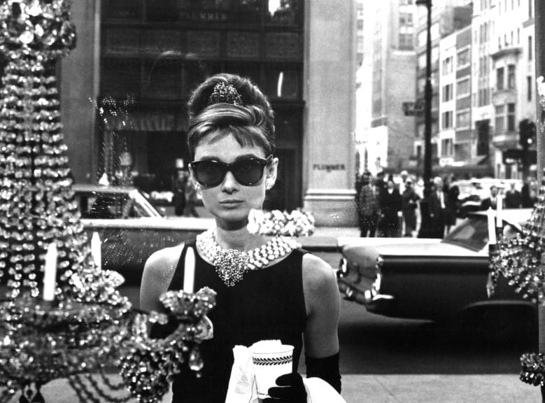 Audrey Hepburn in Breakfast at Tiffany's 