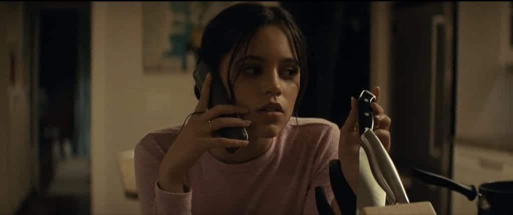 Jenna Ortega as 'Tara Carpenter' in 'Scream 5'. Credit: Paramount Pictures