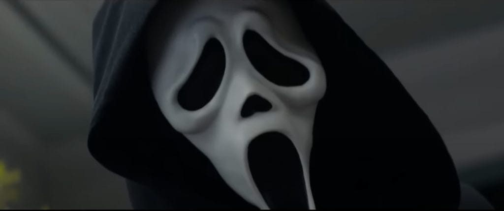 'Ghostface' in 'Scream 5'. Credit: Paramount Pictures