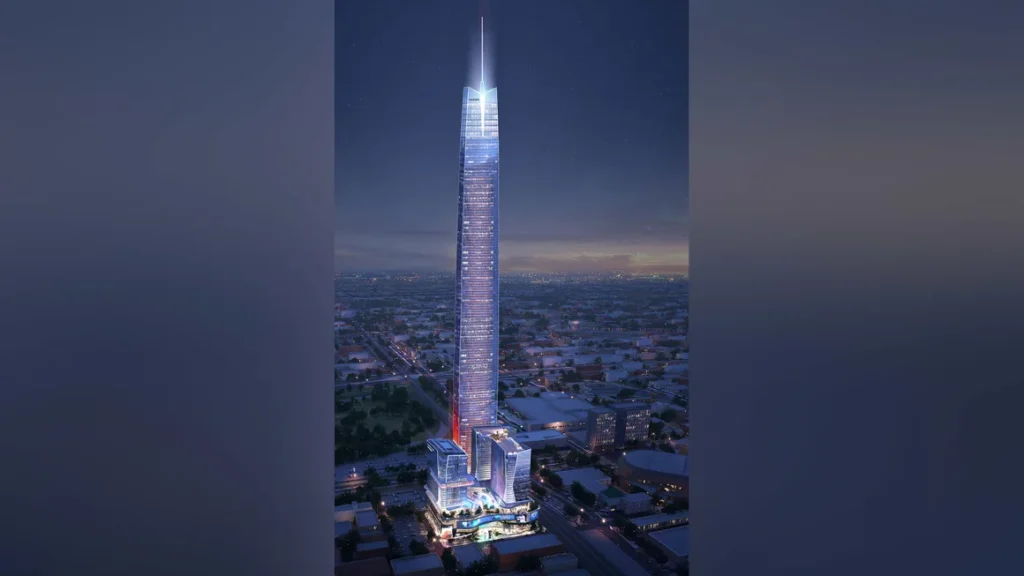 In Oklahoma City, a group of developers plans to build the tallest building in America. 