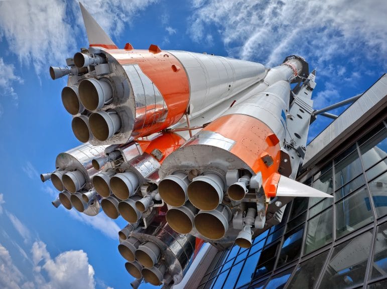 Russian Satellite Rocket