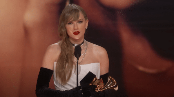 Grammys highlight: Taylor Swift accepts award for Best Pop Vocal Album before announcing her new album, The Tortured Poets Department