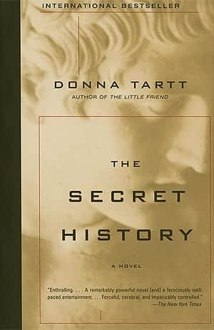 The Secret History by Donna Tartt book cover