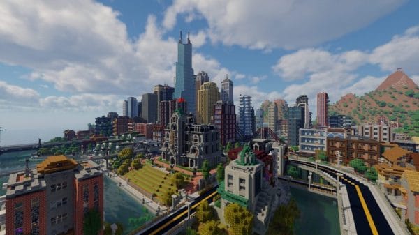 City on Minecraft