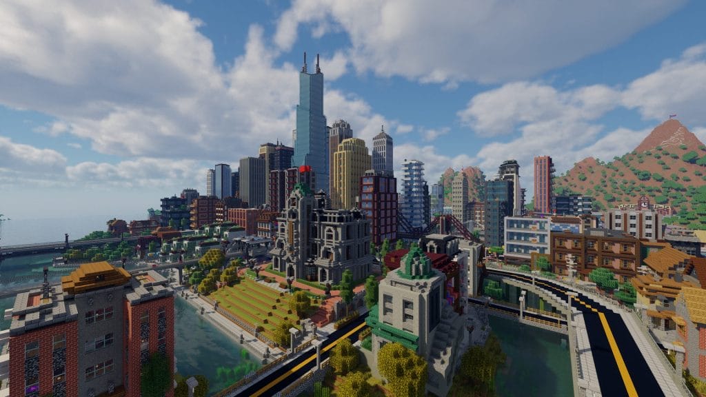 City on Minecraft