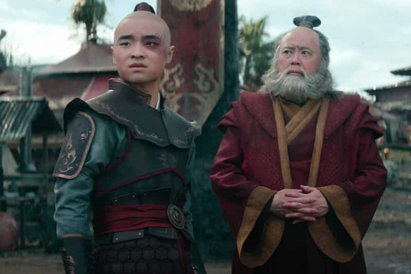 Zuko and Iroh pursue the Avatar.