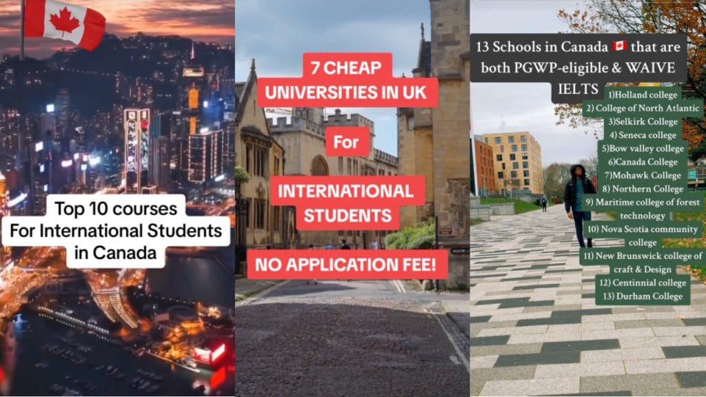 British universities, Canada university, international students, instutitons, higher education, international fees