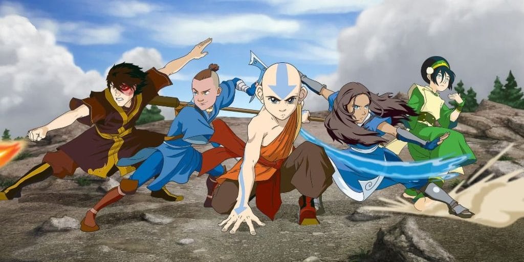 Avatar The Last Airbender animated.