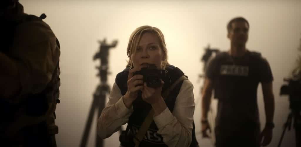 Still from film Civil War