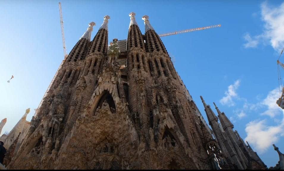 Nativity Facade at the Sagrada familia