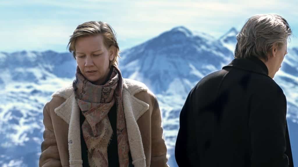 Sandra Huller and Samuel Theis in Anatomy of a Fall.