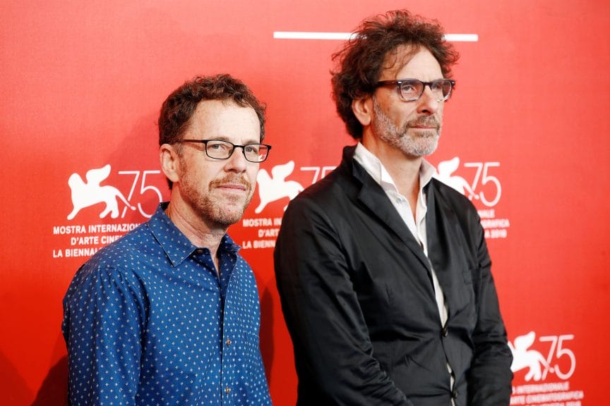 Ethan and Joel Coen at the 75th Venice Film Festival.