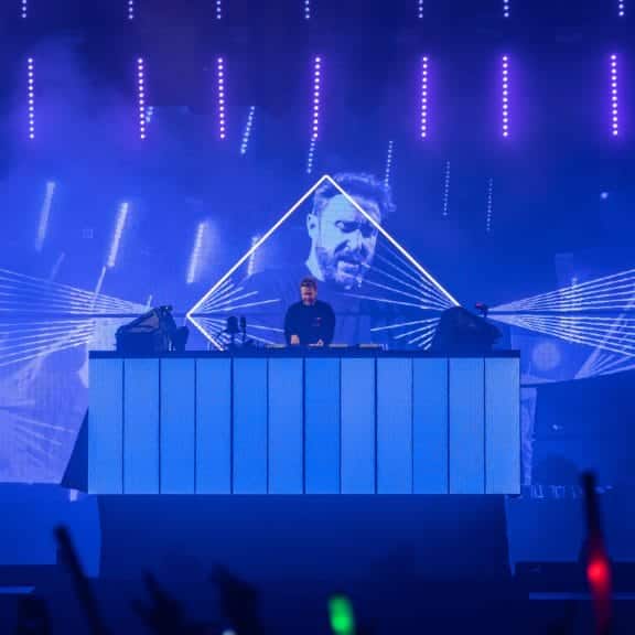 David Guetta, a chart topping EDM artist of the 2010s.