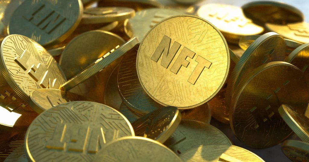 An NFT Coin Illustration