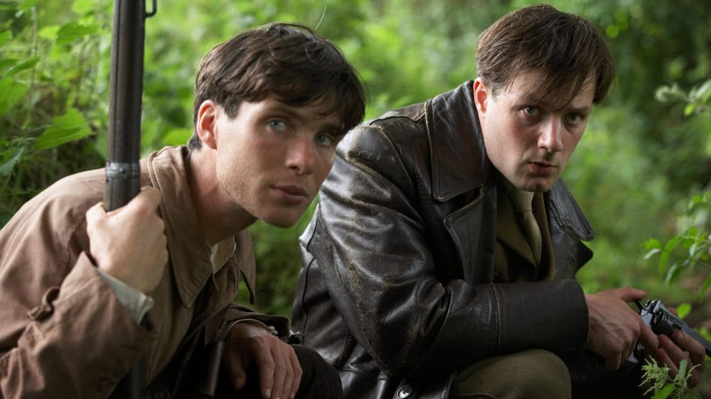 Cillian Murphy and Padraic Delaney in The Wind That Shakes the Barley.