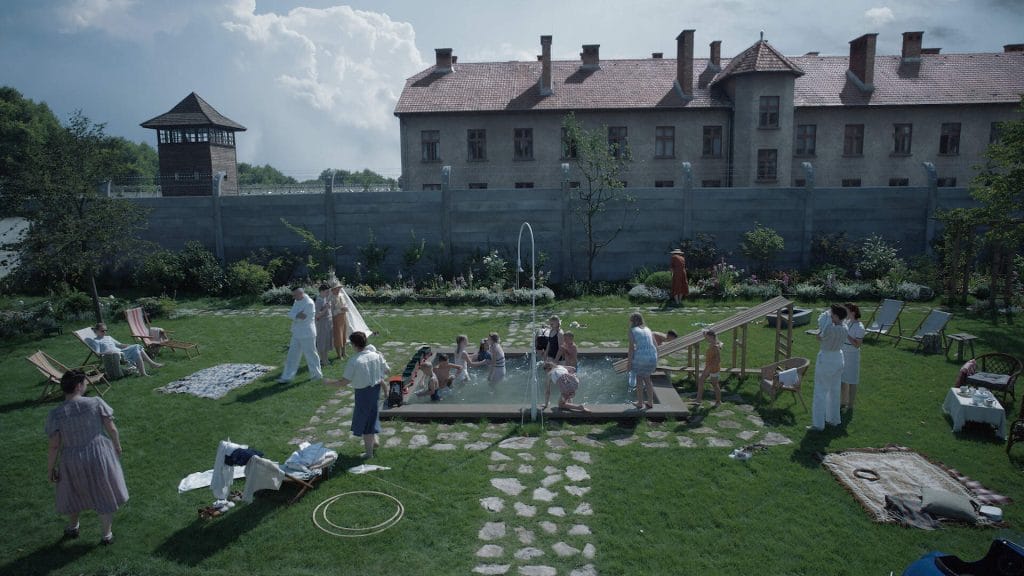 Christian Friedel, Sandra Huller, and others in The Zone of Interest.