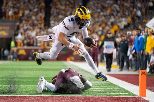 J.J McCarthy for Michigan 10th pick