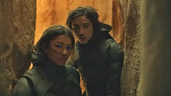 Zendaya and Timothee Chalamet star in Dune: Part Two