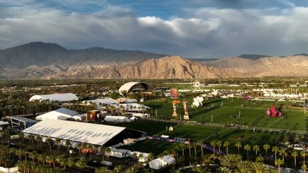 Image showing the location where the Coachella festival is held.