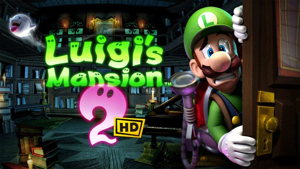Promotional art for Luigi's Mansion 2