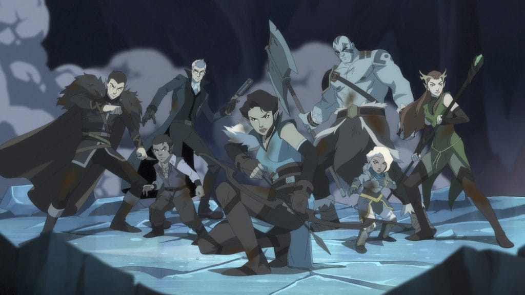 A still from The Legend of Vox Machina.