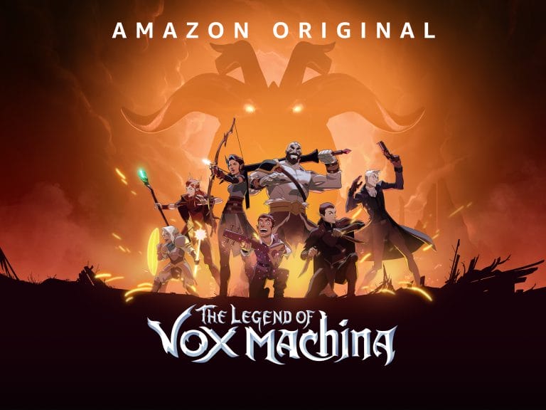 The poster for The Legend of Vox Machina.
