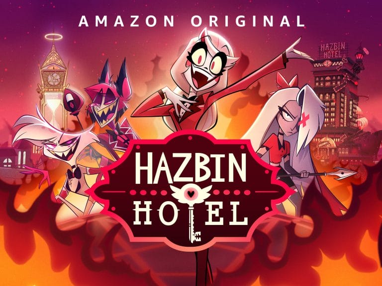 A poster of Hazbin Hotel.