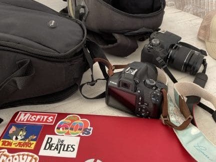 Camera gear and computer