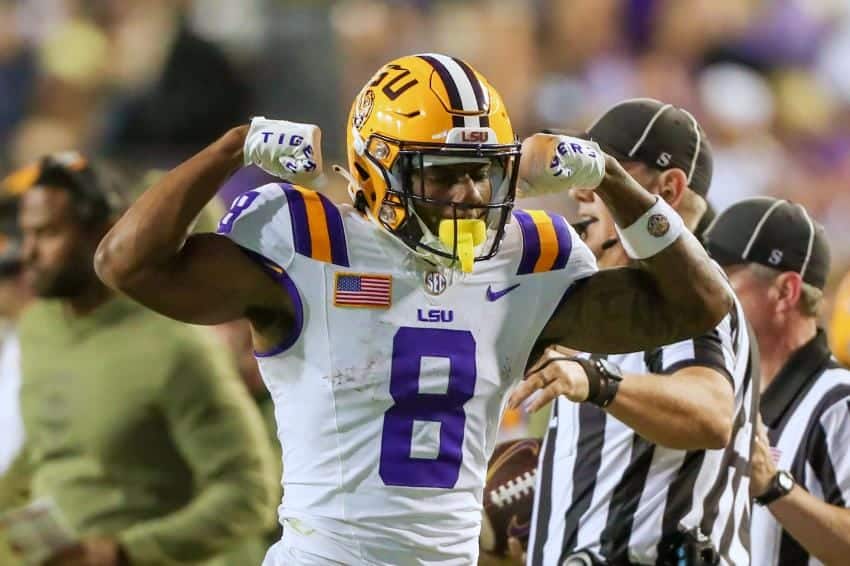 Malik Nabers at LSU 6th pick