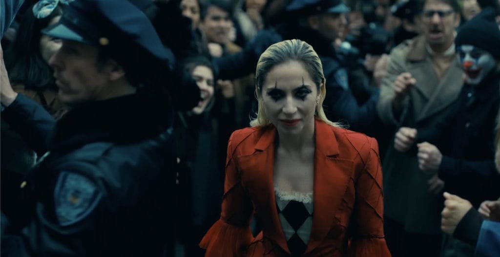 Lady Gaga as Harley Quinn in "Joker: Folie A Deux."